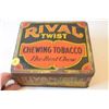 Image 1 : Rival chewing tobacco tin- charlotte town PE!
