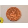 Image 2 : .999 fine copper token