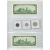 Image 2 : 1967 Canadian (2)  One Dollar, 5 Cents, 10 Cents, 25 Cents Coin.