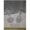 Image 2 : Vintage Crystal Decanters and Fostoria American Glass.