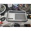 Image 5 : Vintage Sony Radio, Wires, DVD's, (5) XBOX Games, (3) Mini Torch, etc.
