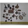 Image 1 : Lot of Vintage Brass Items and Foreign Currency.