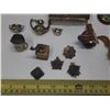 Image 2 : Lot of Vintage Brass Items and Foreign Currency.