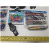 Image 2 : Lot of Misc. Items. (It includesCards, Bag, Erasers, Pens, Sun Glasses, Super Jumbo Playing Cards, C
