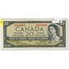Image 1 : 1954 Canadian Twenty Dollar.