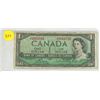 Image 1 : 1954 Canadian One Dollar.