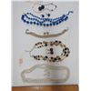 Image 1 : Lot of 5 necklaces with matching earrings