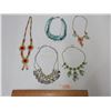 Image 1 : Lot of 5 beautiful necklaces