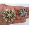 Image 2 : Lot of 5 brooches