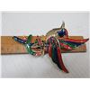 Image 2 : Large colourful bird brooch