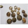 Image 3 : Vintage military / navy/ police uniform buttons
