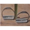 Image 2 : Vintage Pair Horse Saddle Stirrups.