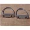 Image 3 : Vintage Pair Horse Saddle Stirrups.