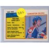Image 1 : 1983-84 O-Pee-Chee Wayne Gretzky - Edmonton Oilers - Goal Leader #22.