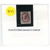 Image 1 : Scott #73 Mint Unused CV $500.00 Stamp.
