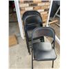 Image 1 : 5 metal fold out chair s