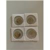 Image 2 : Sets of (4) 1967 25 Cents Coin.