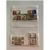 Image 1 : New Stamps Unhinged, Corner Block of 4 Stamps with Singles Stamps Extra.