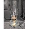 Image 1 : #2 Colonial Glass Coal Oil Lamp, Complete w/ Chimney