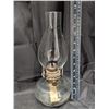 Image 2 : #2 Colonial Glass Coal Oil Lamp, Complete w/ Chimney