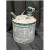 Image 4 : Galvanized Folk Art Watering Can & 1Gal Galvanized Gas Can