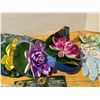 Image 4 : Collection of garden Items (Fake Decor Lily Pads, Metal Garden Hose Nozzles, and etc.)