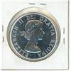 Image 2 : 1964 Canadian Quebec Bright White Silver Dollar PL-65