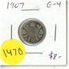 Image 1 : 1907 Silver 10 Cents. Edward VII. G-4.