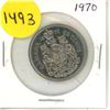 Image 1 : 1970 Canadian 50 Cents Coin.