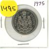 Image 1 : 1975 Canadian 50 Cents Coin.
