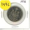 Image 1 : 1976 Canadian 50 Cents Coin.