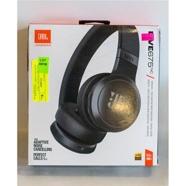 NEW JBL LIVE675NC TRUE ADAPTIVE NOISE CANCELLING