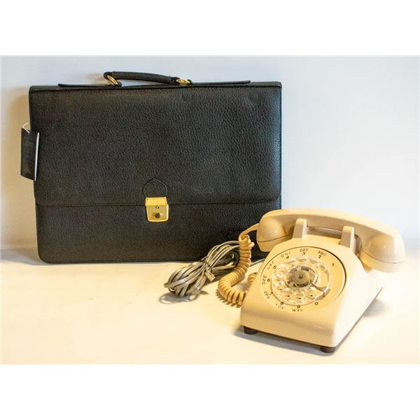 VINTAGE SPIN DIAL TELEPHONE WORKING WITH