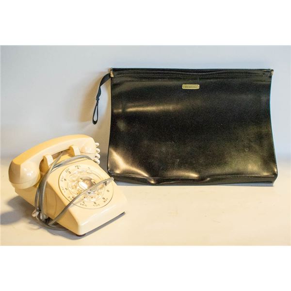 VINTAGE SPIN DIAL TELEPHONE WORKING WITH