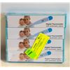 Image 1 : 4 PACK DIGITAL THERMOMETER FOR ADULT AND CHILDREN