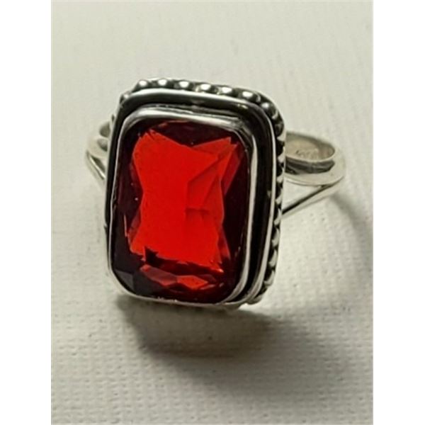 16) NATURAL RECTANGULAR CUT GARNET SIZE 9