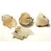 Image 1 : 18) LOT OF 4 ETHIOPEAN ROUGH FIRE OPALS, TOTAL