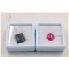 Image 1 : #22-NATURAL RUBY 7.25CT & SAPPHIRE14.95CT GEMSTONE