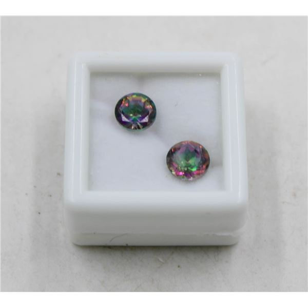 #96- NATURAL MYSTIC QUARTZ GEMSTONES 2.65 CT