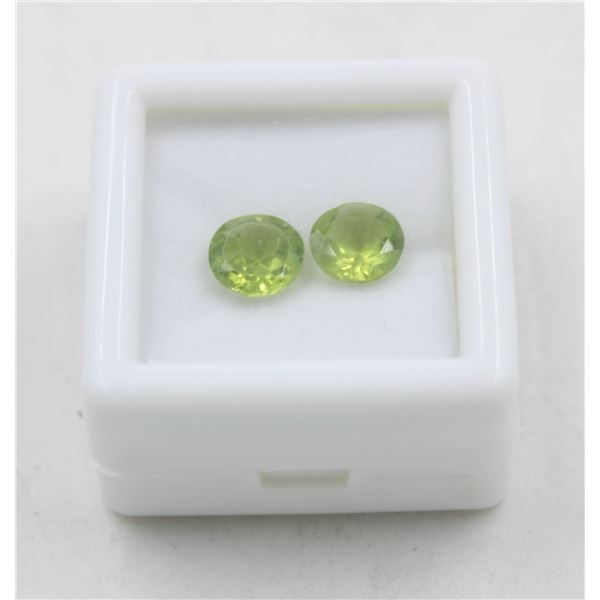 #227- NATURAL GREEN PERIDOT GEMSTONES  2.30CT