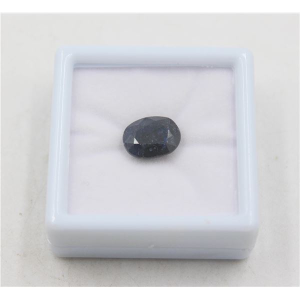 #169-NATURAL BLUE SAPPHIRE GEMSTONE 6.55 CT