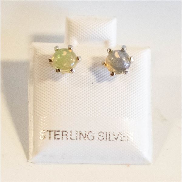 #158-NATURAL FIRE OPAL EARRINGS