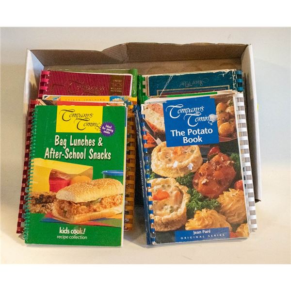 (20) COMPANY'S COMING COOKBOOKS