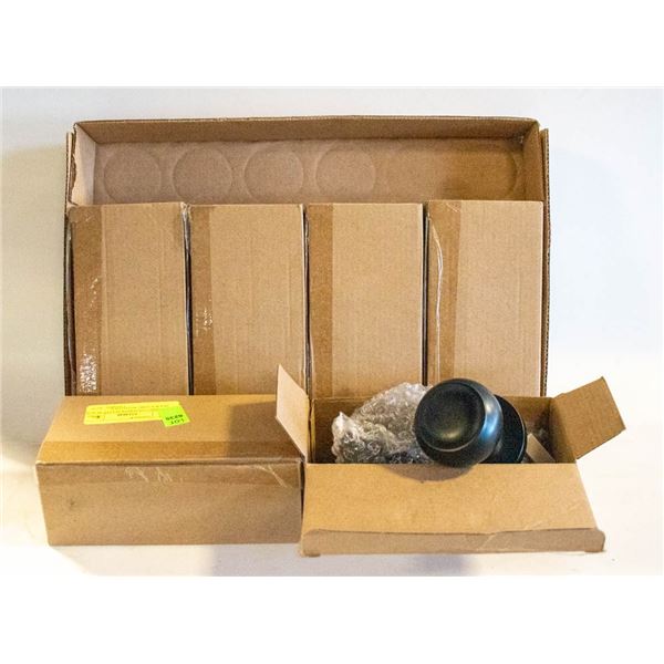 PROBRICO INTERIOR MATTE BLACK DOOR KNOBS WITH LOCK