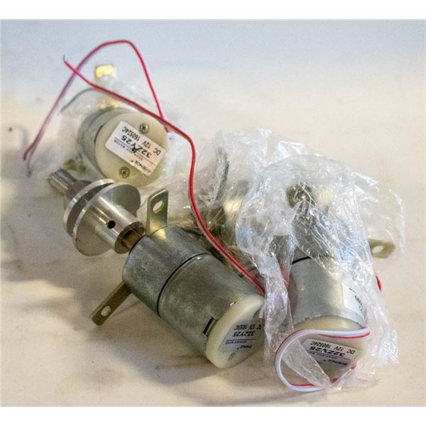 4 X NEW 12 VOLT DC RPM GEAR BOX STABILIVOLT ELECTR