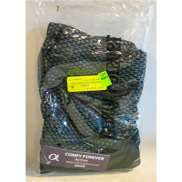 DARK GREY HIGH WAIST HONEY COMB BOOTY LIFT