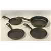 Image 1 : CAST IRON PANS 5-7"