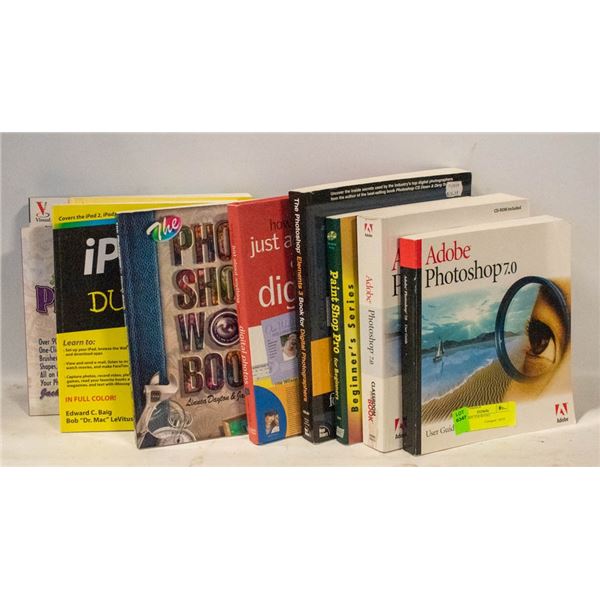 (10) COMPUTER BOOKS