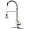Image 1 : NEW REPACKED FORIOUS BRUSHED NICKEL SPRING FAUCET