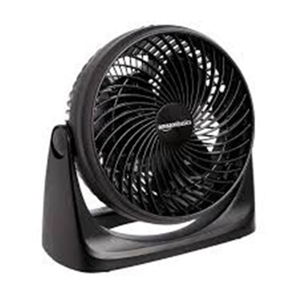 NEW AMAZON BASICS 3 SPEED AIR CIRCULATOR 7-INCH